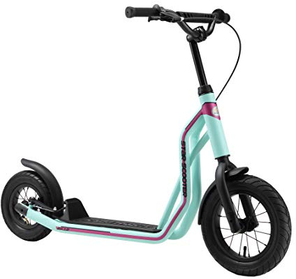 STAR SCOOTER Kinder Tret Roller ab 6-7 Jahre | 12/10 Zoll Mixed City Kick Scooter Luftreifen