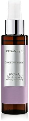 Organique Alcohol-Free Premium Beauty Black Orchid Body Mist | Fragrance Spray with Hyaluronic Acid | Refreshing & Hydrating Scented Mist | Velvety Smooth Finish | Care for All Skin Types (100 ml)