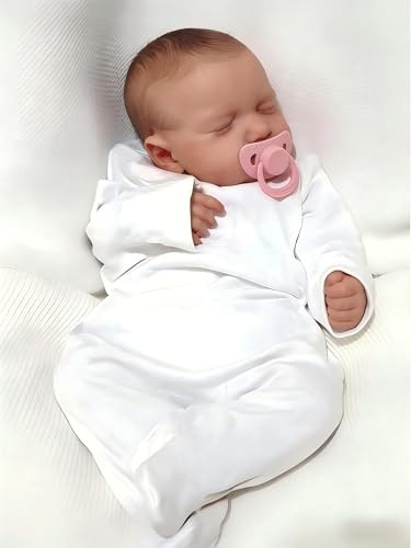 iCradle Reborn Puppen Neugeborenes Baby Life Like Reborn Baby Doll 20 Inch Real Looking Weighted Reborn Girl Doll Best Birthday Set for Girls Age 3