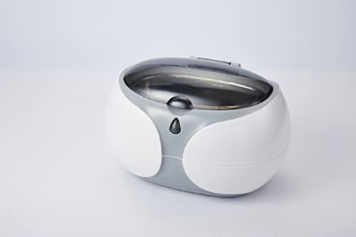 PROFI Ultraschallreiniger Ultraschall Brillenreiniger Uhrenreiniger Schmuckreiniger Zahnprothesenreiniger Ultraschallreinigungsgerät, 600ml Kapazität, in 3min sauber