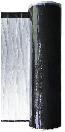 SpeeSy Aluminiumfolien-Reparatur-Bitumenband, vielseitig verwendbares Butyl-Dichtungsband, wasserdicht, selbstklebendes Dachreparaturband, Wärmeisolierung, für Dachlecks, Oberflächenrisse (0,5 x 8 m)