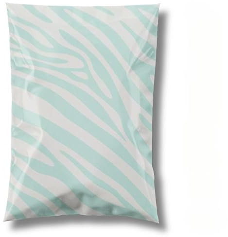 Hübsche Versandtaschen, klein, 100 Stück, wasserdicht, 25,4 x 33 cm, reißfest, groß, niedlich, Poly-Versandtaschen, Polybeutel für kleine Unternehmen, Verpackung, niedliche Versandumschläge,
