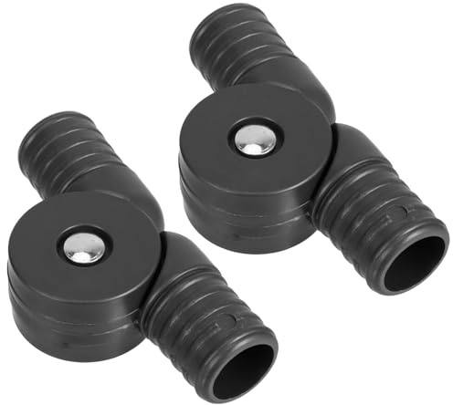 DOITOOL Recliner Chair Hinge and Lounge Chair Tube Adapter Replacement Parts for Foldable Patio Seating, Heavy Duty Plastic Connector Compatible with Outdoor Garden Loungers