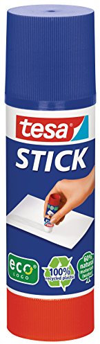 Tesa Colla Stick Promo - Colla Attacca e Stacca per Carta e Cartone - senza Solventi Ed Ecologica - 1 x 40 g