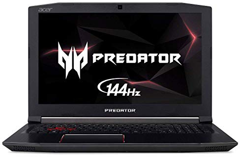 Acer Predator Helios 300 Gaming Laptop, 15.6 FHD IPS w/ 144Hz Refresh Rate, Intel 6-Core i7-8750H, Overclockable GeForce GTX 1060 6GB, 16GB DDR4, 256GB NVMe SSD, Aeroblade Metal Fans PH315-51-78NP