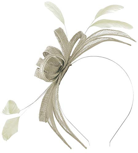 failsworth Haarreif Sinamay Millinery - silber - Einheitsgröße