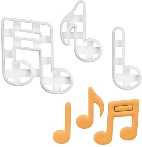 Musiknoten Ausstechformen, 3 Teil