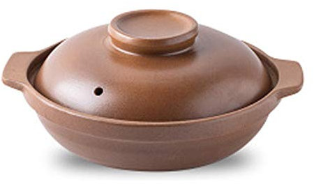 Cocottes Casserole en céramique avec pavé en terre cuite résistant à une température élevée pouvant être utilisé pour cuire la nouille de soupe et les légumes rond 700 ml 1000 ml Plats à four