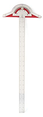 Woodworkers Edge Ruler,Holzbearbeitung Kantenlineal,Digital Angle Finder Winkelmesser,Winkelmesswerkzeug Lineal, 0-70 Grad Einstellbar Metall Messschieber (10 in)