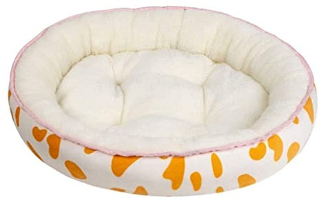 Katzenbett Haustierbett Haustier-Hundebett, Wärmendes Hundehaus, Flauschig, Oval, Zwingerhaus, Decke, Warm Halten, Katzenhöhle, Haustierhöhle, Hundematratze, Heimtierbedarf Hundesofa Schlafen (Color