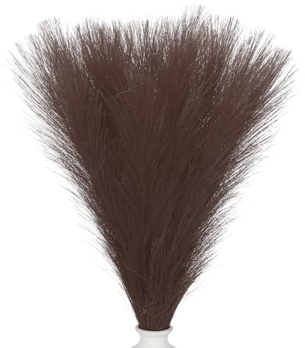 PATIKIL 21.7in Grass Decor, 30pcs, Dark Brown | Artificial Grass Bulk,Fluffy Faux Grass,Small Dried