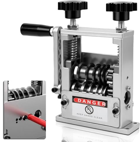 Wire Stripper Machine, Orifesio Manual Cable Stripper Machine with 6 Channel & 5 Blades, Copper Cable Stripping Tool for 3-17mm Cable, Electric Wire Stripper Tool Scrap Copper Cables Recycling