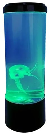 Uhngw USB-Quallenlampe, Quallen-Nachtlicht - Nachtlicht mit 7 Farbwechseln, USB-LED-Quallenlampe | Elektrische Stimmungs-Aquarium-Lichtlampe für Wohnzimmer und Schlafzimmer