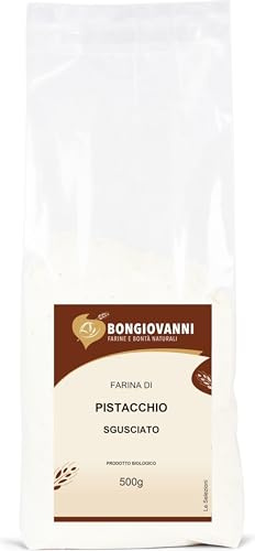 Bongiovanni Bontà Naturali Farina di Pistacchio Sgusciato 5kg BIO