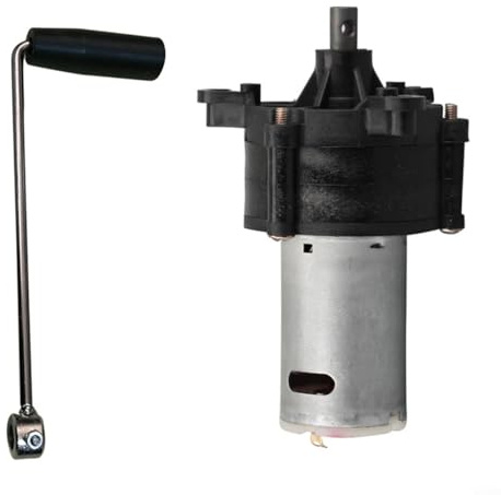 HavenDomicile Générateur de courant continu à manivelle hydraulique 12 V 24 V avec poignée Kit de test pour projets éducatifs
