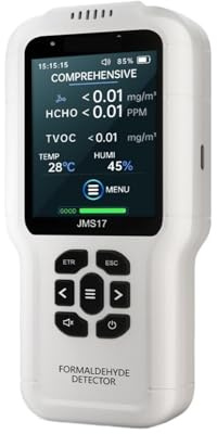 4 In1 Gas Detector Multi Function Monitor Air Tester Analyzer HCHO TVOC Temperature Humidity Meter nerator With Wide Test Range