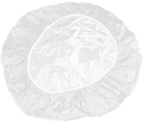 Housse de Table Ronde en PVC avec Bord Élastique pour Patio Extérieur | Transparente, Ajustée et Antidérapante, Installation Rapide, Protection L’usure Saleté