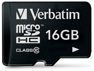 Verbatim Micro SDHC 16GB - Tarjeta Micro SD de 16 GB (Clase: 10), Negro