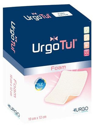 urgo 551130 Verbände, Urgotül 10 cm x 12 cm (10-er pack)
