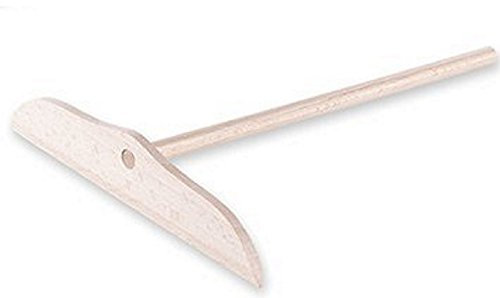 abrakado RATEAU A Crepe Plat SPATULE HETRE 18 x 25 CM USTENSILE Cuisine