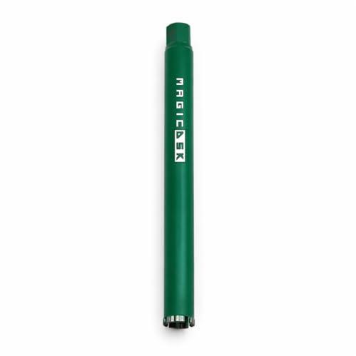 MagicDSK FT52450 Punta per trapano diamantata, Corona Diamantata Professionale, Diametro 52 mm, Lunghezza 450 mm, Attacco UNC 1 1/4 -Carotaggio Cemento Armato, Pietra e Laterizi – Uso Secco/Acqua