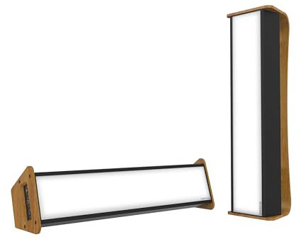 DAYVIA 400178700 Lampe luminothérapie, Bambou, 21 W, Noir