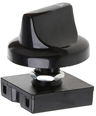 4 Position 3 Speed Fan Selector Rotary Switch With Knob For Oven/Stove/Heaters 13AMP 120V-250V Governor Replacement Rotary Switch Knob 4 Position 3 Speed Replacement