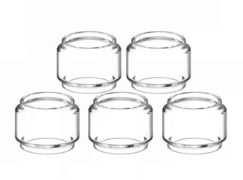 RUIYITECH 5PCS Tubi di Vetro Bolla per Melo 3 Mini RTA Accessori Tazze di Vetro di Ricambio