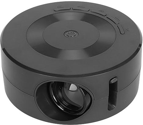 Mini proiettore, 1080p portatile piccolo proiettore video home theater LED proiettore con stessa funzione schermo altoparlante integrato per iOS per Android