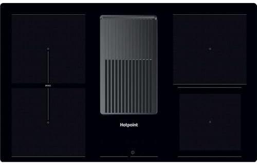 Hotpoint PVH92BUK 83cm 4 Burner Vented Induction Hob - Black
