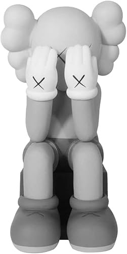 LGWJHCY K-AWS Sit Model Art Action Figure, Creative Cartoon Character KAWS Moldel Statue Companion Art Action Figure Collectible Model (10 cm)