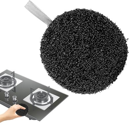 Panno di spugna di risciacquo filo | Pulitore rubinetto | Versatile Antigraffio Riutilizzabile Salviette Per Lavabo Cucina Pentole Pulizia Fornello