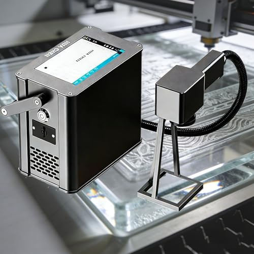 20W/30W/50W Portable Handheld Laser Engraving Machine, 16000mm/s Fast Laser Engraver Machine, Smart Screen Repeat for Metal, Plastic & Wood Customization.(30W)