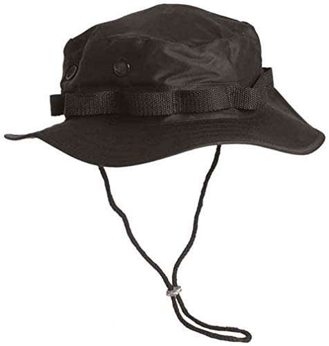 Mil-Tec Herren Sonnenhut-12327002 Sonnenhut, Schwarz, XL EU