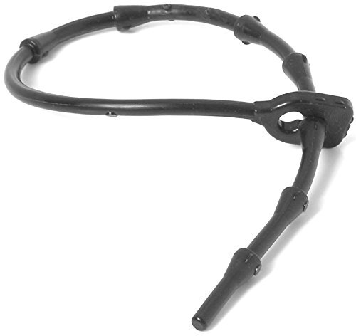 White Hinge Soft Rubber 12 Adjustable Tree Tie for Saplings Shrubs Bushes Plant Crop Training