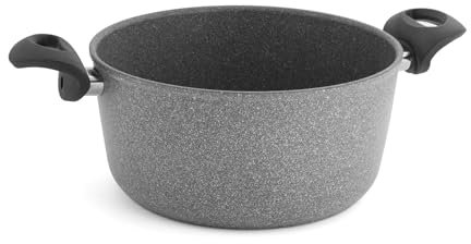 Ballarini Zwilling Casseruola 2 Manici Cortina Granitium Eco Induzione Cm 24