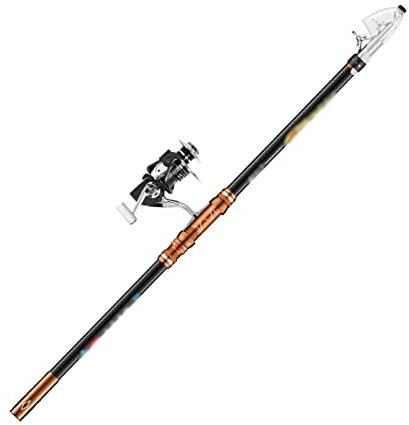 SUNESA Angelrute Profi Carbon Ankerrute Profi Anker Angelrute Giant Super Hart und Super Leicht Spezial Wurfrute Remote Casting Rod Sea Rod Set Angeln Rute (Color : 7000, Size : 4.5m)