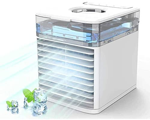 VVLXRIC Aire Acondicionado Camper, Ultra Silencioso Airconditioner, Utilice Solo Agua Limpia Enfriador De Aire Acondicionado, para El Hogar Y La Oficina