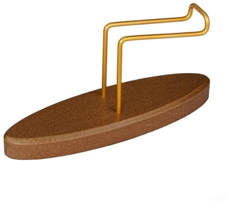 Kaffeefilterhalter mit Holzsockel, Kaffeefilterspender, Ständer, Kaffeefilter, Papierbehälter, Ständer