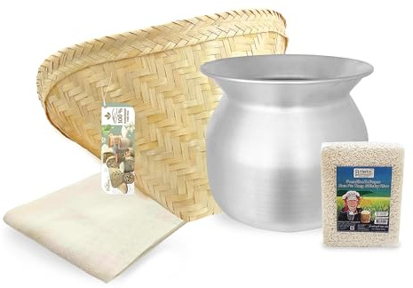 PANWA Sticky Rice Steamer Starter Set