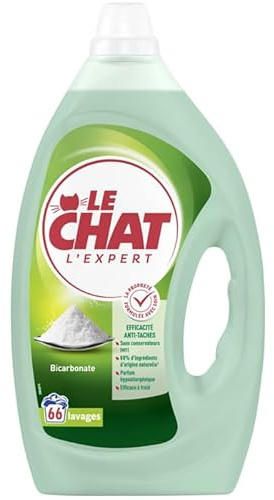 Le Chat L'Expert Bicarbonate flytande tvättmedel 3 L