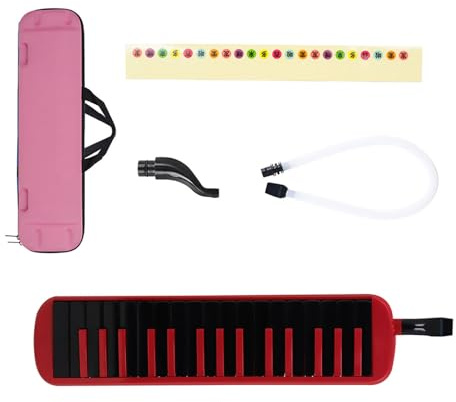 Air Piano Keyboard Melodica Mit Tragetasche Mundstück Titel Aufkleber Röhren 32 Schlüssel Melodica Musical Instrument