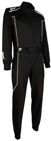 Speed Racewear Kart-Overall DAYTONA 2.0 schwarz Kartoverall