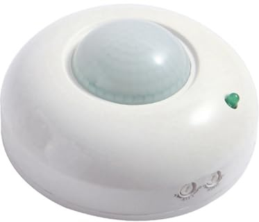 Aboiled Détecteur de mouvement de plafond réglable à 360°, interrupteur d'éclairage de présence pour économiser de l'énergie et