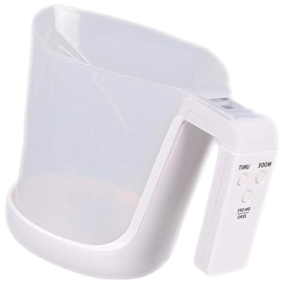 Bilancia Elettronica Con Misurino Display LCD Digitale Per Alimenti Da Cucina Capacità Per Cucinare E Cuocere Precisione I Liquidi In Plastica