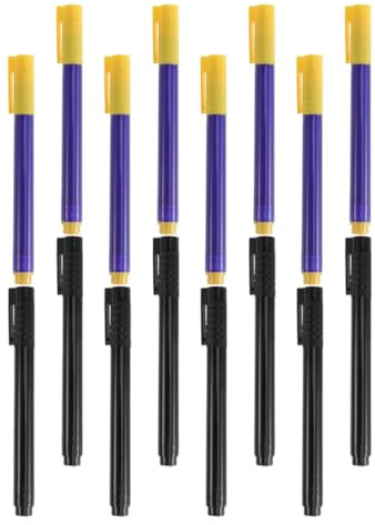 POPETPOP 16Pcs Bill Detector Pen Water-Based Marker for Banknote Checking in Banking and Retail Environments
