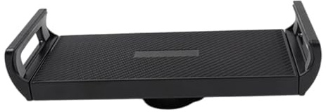 Poystng Soporte de Abrazadera para Tableta Acolchado de Silicona Soporte para trípodes para teléfono ABS Fuerte Soporte de Piso de Doble función para trípodes de Piso Soporte de de Silicona