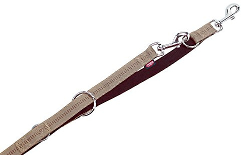 Nobby Führleine Soft Grip, beige/Chocolate L: 200 cm, B: 10 mm, 1 Stück