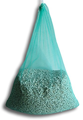 AquaLith ZEOLITH 10kg Filtermaterial 5-8 mm + Filtersack XL 43x60 cm für Koiteiche, Gartenteiche, Zierteiche und Schwimmteiche