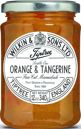 Tiptree Double One Orange & Tangerine Marmalade, 12 Ounce Jar